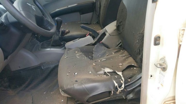 FEIJÓ: bandidos tentam incendiar viatura da PM