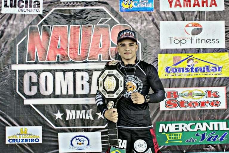 TARAUACÁ: MARCELO SILVA GUERREIRO VENCE MAIS UMA LUTA DE MMA (NÁUAS COMBAT)