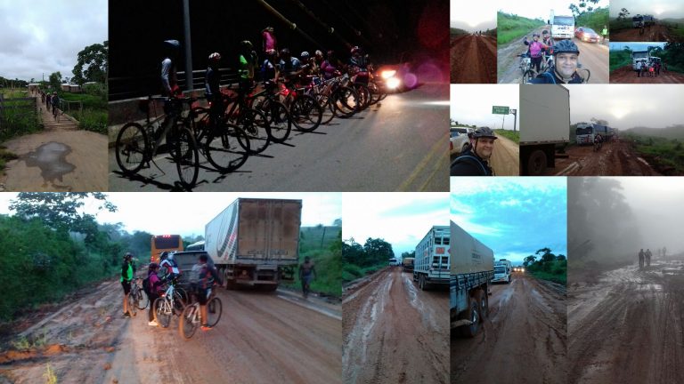 TARAUACÁ: AMANTES DO PEDAL SE AVENTURAM NA BR 364 E VÃO ATÉ FEIJÓ