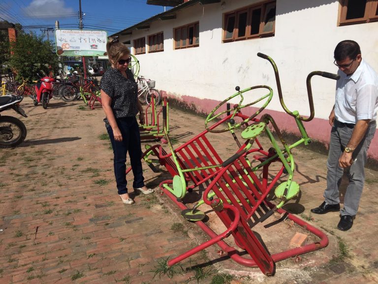 TARAUACÁ: PREFEITA VAI MANDAR REVITALIZAR ACADEMIA POPULAR DA TANCREDO NEVES
