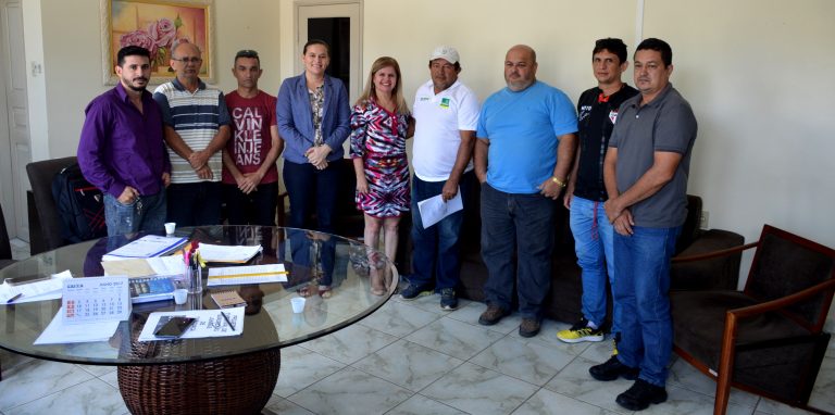 TARAUACÁ: DIREÇÃO DA LTD SE REÚNE COM PREFEITA MARILETE E MARCA DATA PARA REABERTURA DO ESTÁDIO NABORZÃO