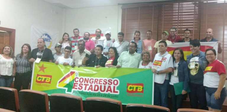 ACRE: CTB/AC elege professor José Uchoa presidente e renova plano de lutas