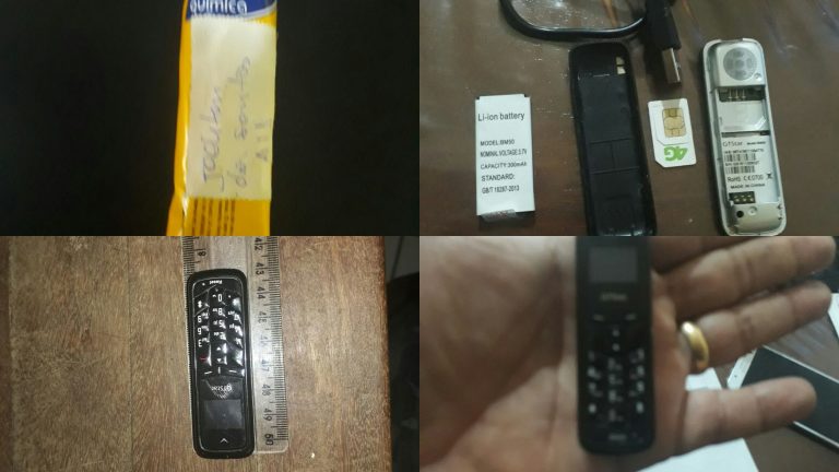 TARAUACÁ: MULHER FLAGRADA TENTANDO ENTREGAR CELULAR PARA DETENTO DO PRESÍDIO MOACIR PRADO DENTRO DE UM TUBO DE POMADA