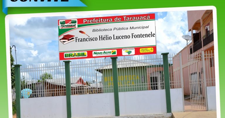 TARAUACÁ: BIBLIOTECA MUNICIPAL HELIO FONTENELE DISPÕE DE GRANDE ACERVO DE LIVROS E SALA MULTIMÍDIA PARA PESQUISAS NA INTERNET.