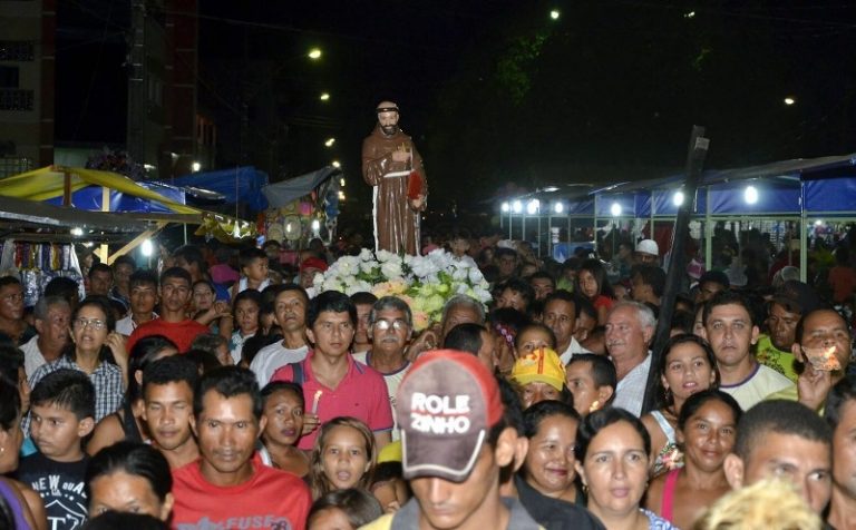 TARAUACÁ: GRANDE PROCISSÃO MARCA HOJE O ENCERRAMENTO DA FESTA DE SÃO FRANCISCO