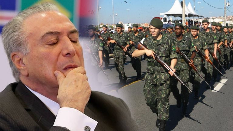 Temer usou a intervenção militar no Rio de Janeiro para adiar a votação da PEC da morte