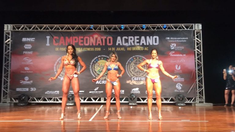 ATLETA DE TARAUACÁ FICA EM SEGUNDO LUGAR NO ESTADUAL DE FISICULTURISMO E FITNESS