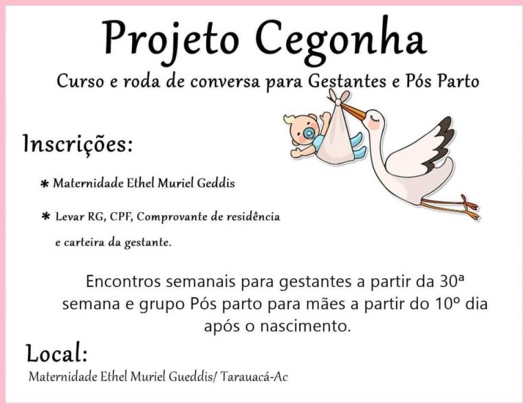 TARAUACÁ: MATERNIDADE DO MUNICÍPIO INICIA “PROJETO CEGONHA”