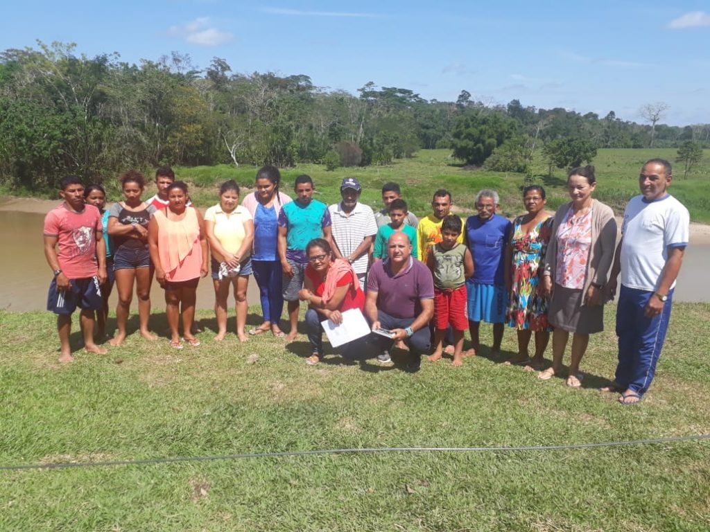 Jordão: secretário Luís Meleiro visita moradores do baixo rio Tarauacá; produtores irão receber sementes de hortaliças