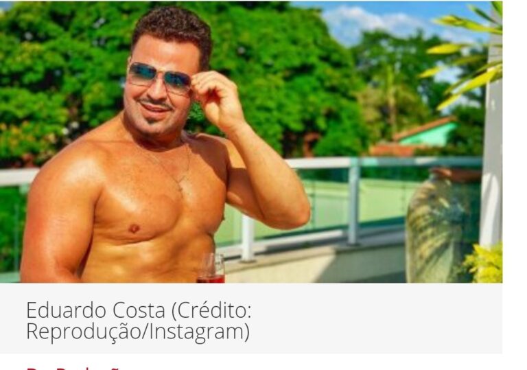 Eduardo Costa assume que é  “semi gay”