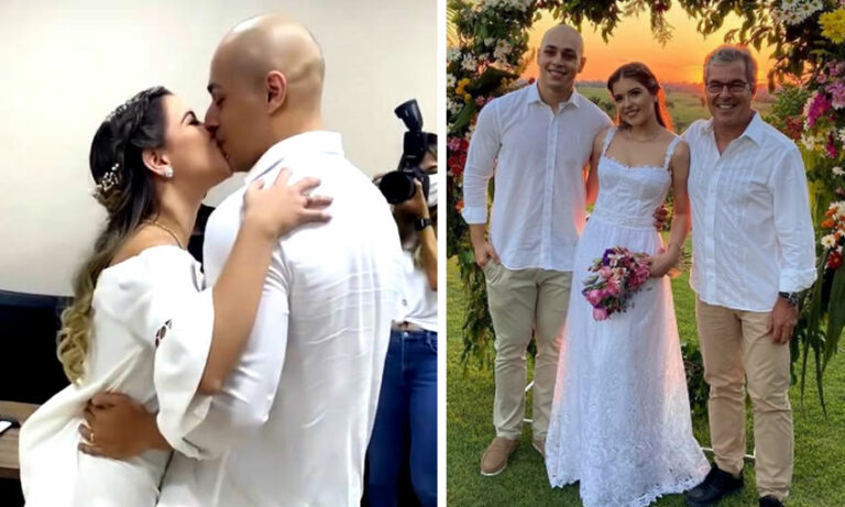 Kalu, filha de Jorge Viana, se casa com nutricionista Eduardo Andrade