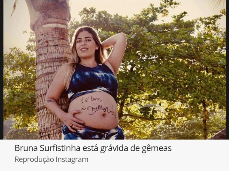 Bruna Surfistinha  está  grávida  de gêmeas
