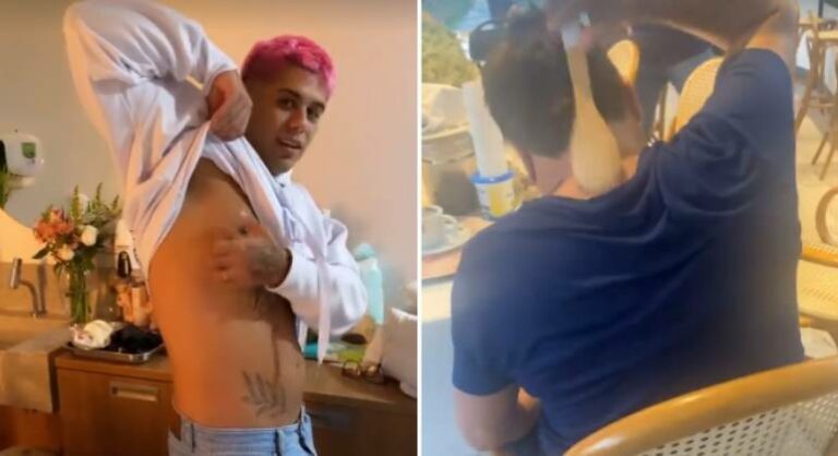 Zé Felipe e Leonardo pegam sarna após visitarem casa abandonada