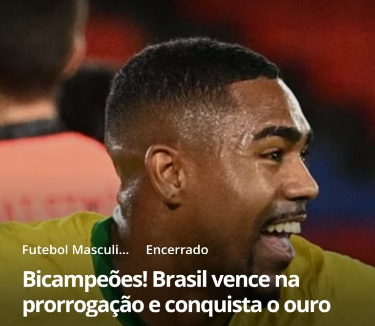 Brasil vence a Espanha  e conquista  o bicampeonato  olímpico  em Tóquio