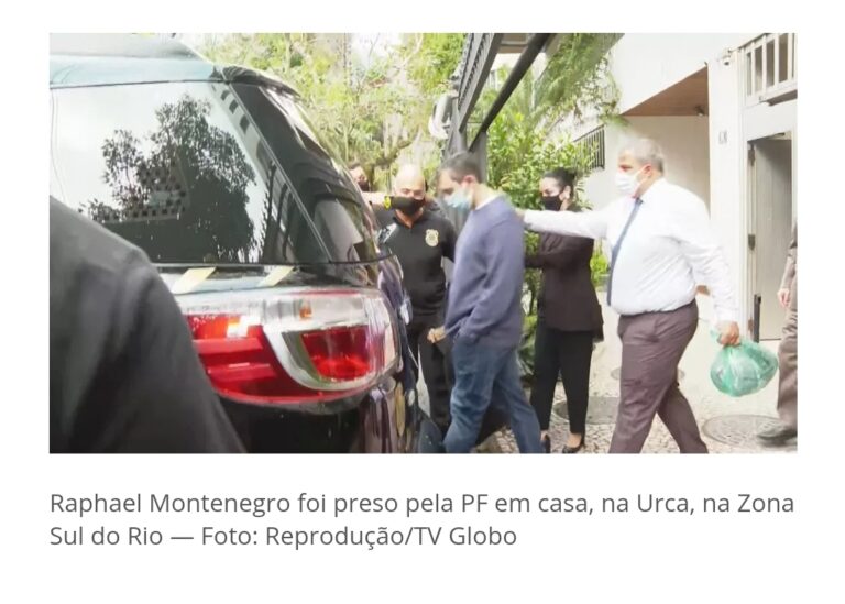 No RJ, PF prende secretário  e subsecretários por envolvimento  com a facção  CV 