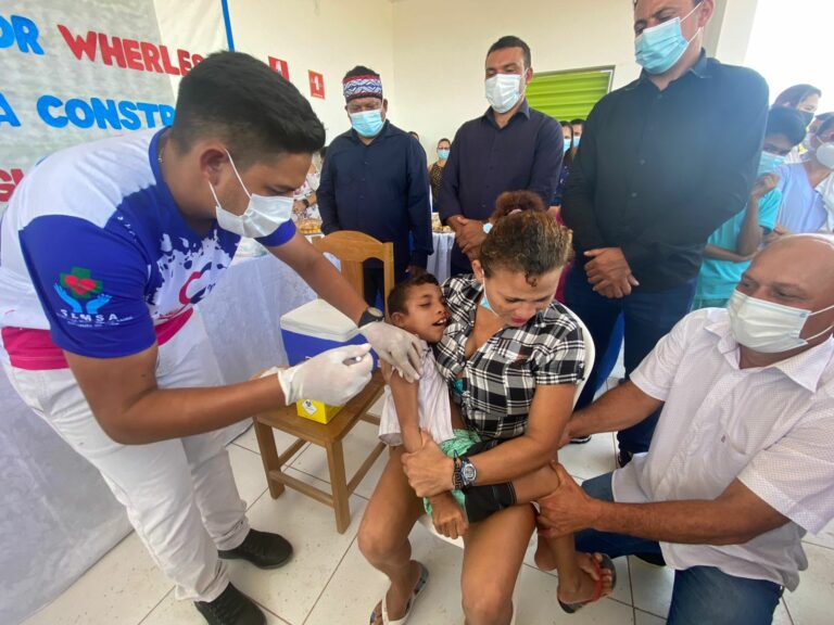 Mais de 721 mil doses de vacina contra a covid-19 foram aplicadas em crianças