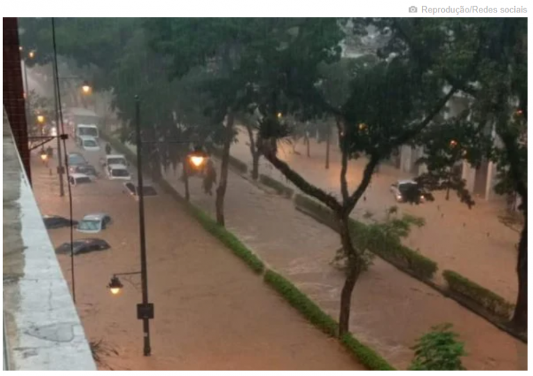 Chuva mata 35 em Petrópolis; buscas por vítimas continuam