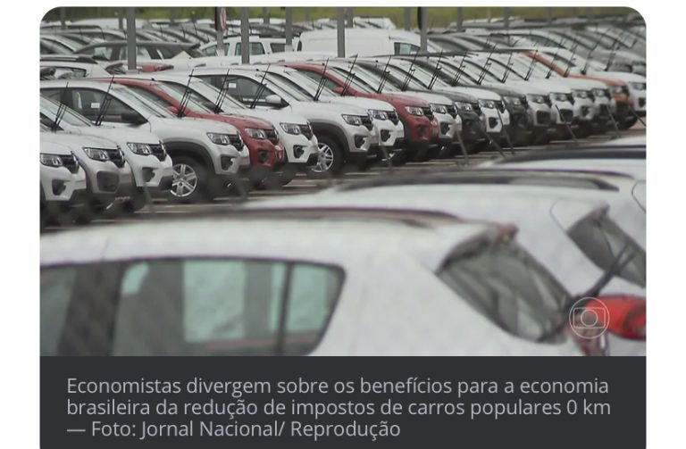 Carro zero com desconto: governo divulga até quarta-feira lista de montadoras e modelos