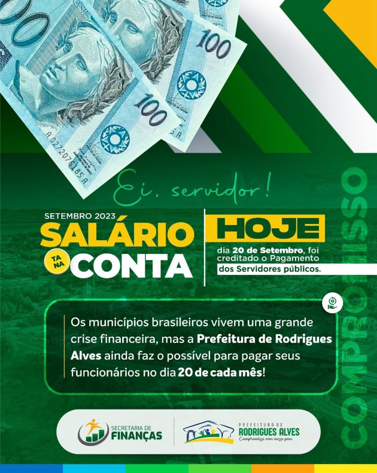 Prefeito Jailson Amorim ignora a crise e completa três anos consecutivos pagando o salário todo dia 20 do mês