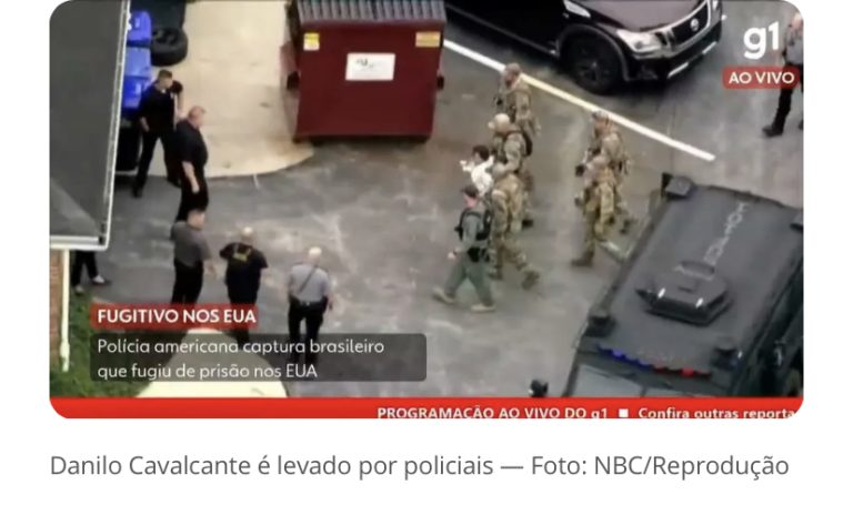 Brasileiro foragido nos EUA é capturado