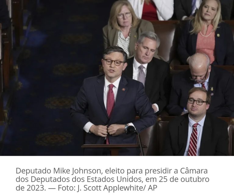 Republicano é eleito para presidir Câmara dos Deputados dos EUA; saiba quem é