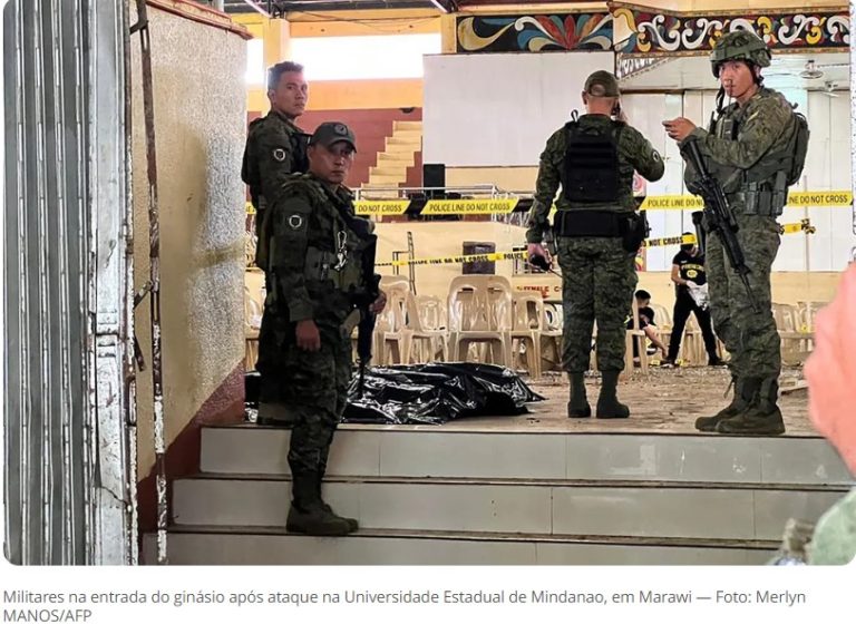 Explosão mata 4 em missa católica em universidade nas Filipinas; número de feridos sobe para 50