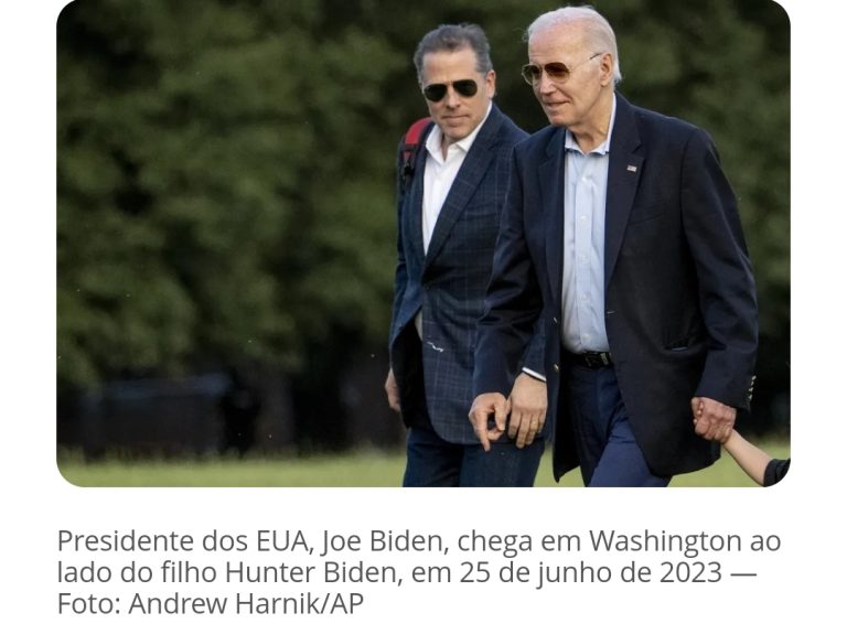 Filho de Biden é acusado de esquema de evasão fiscal nos EUA