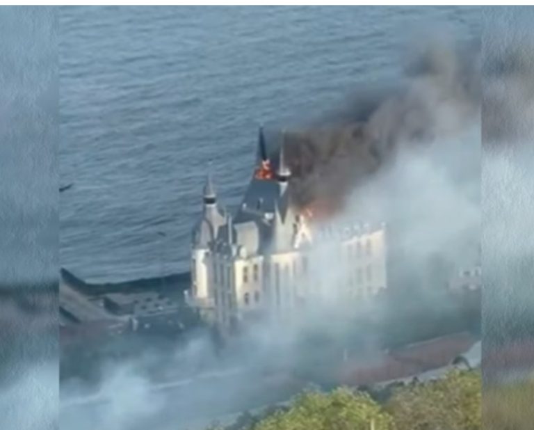 O “castelo de Harry Potter” é atingido por míssil russo