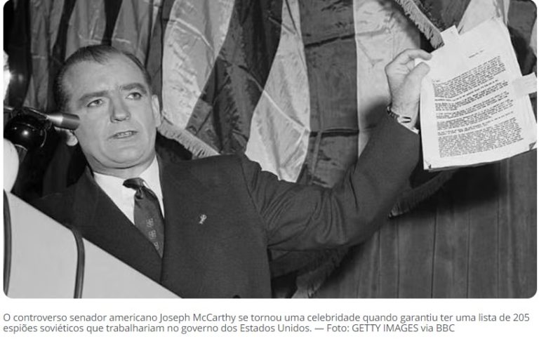 Quem foi Joseph McCarthy, ‘inquisidor’ anticomunista que liderou a maior ‘caça às bruxas’ dos EUA