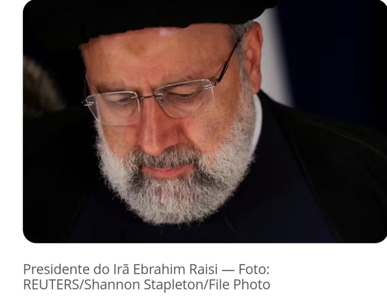 Ebrahim Raisi, presidente do Irã, morre em queda de helicóptero, informa ministério das Relações Exteriores