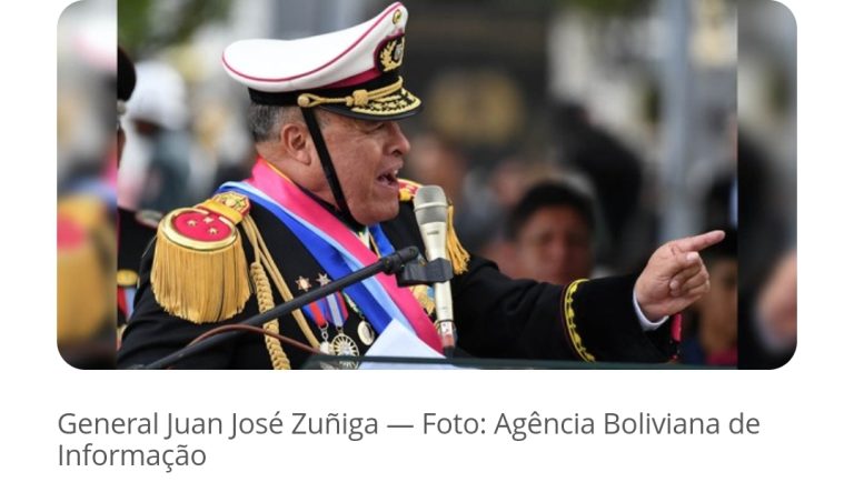 Juan José Zúñiga, responsável por tentativa de golpe na Bolívia, é preso e acusa presidente de orquestrar ato