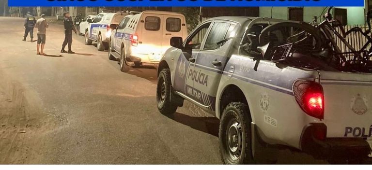 Polícia Militar prende suspeitos de homicídio e apreende três menores em Feijó