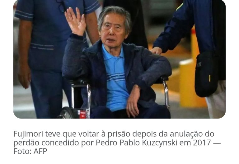 Morre o ex-presidente do Peru Alberto Fujimori