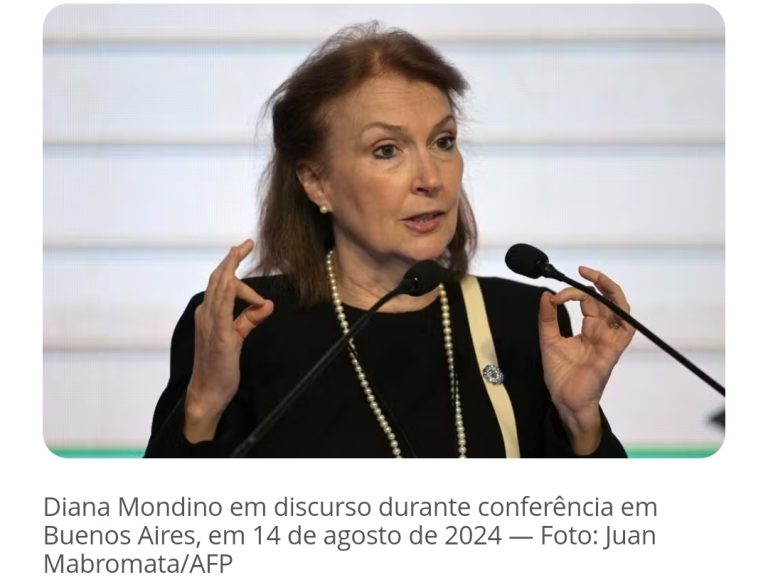 Milei demite chanceler após Argentina votar a favor de Cuba na ONU e anuncia auditoria ideológica