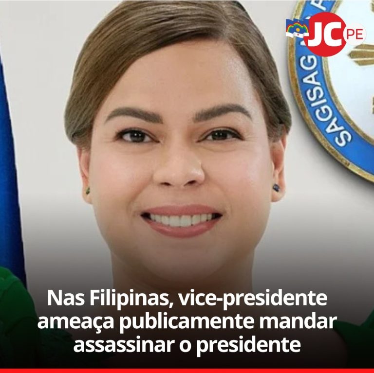 Vice-presidente das Filipinas faz ameaça de assassinato ao presidente