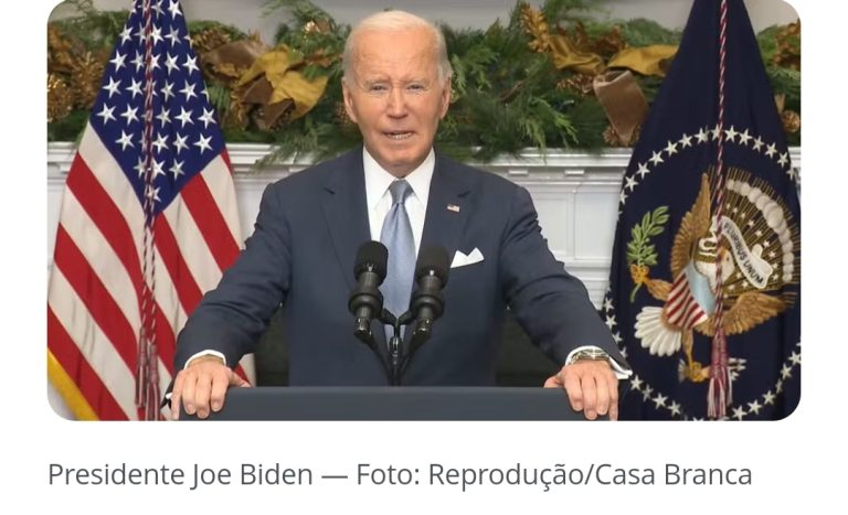 Biden comemora fim do regime de Assad, mas diz que momento é de ‘riscos e incertezas’