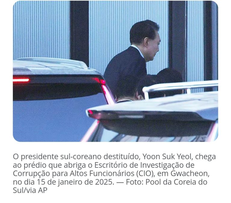 Presidente golpista afastado da Coreia do Sul deve ficar em cela solitária na prisão; entenda próximos passos