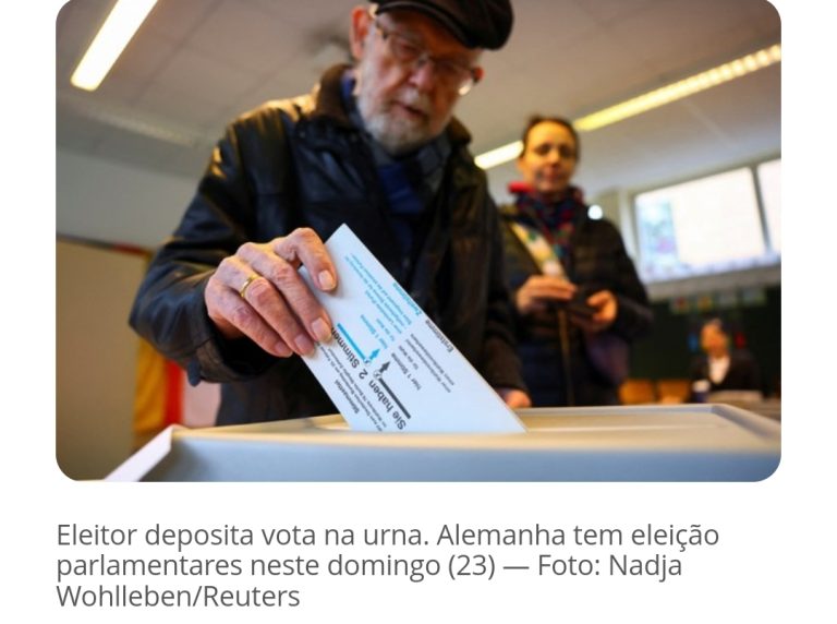 Urnas abrem na Alemanha e eleitores começam a escolher os próximos representantes do Parlamento
