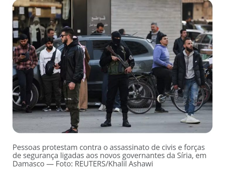 Após denúncias de limpeza étnica, Ministério da Defesa sírio anuncia fim de operação militar