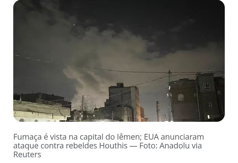 Trump ordena ataque em grande escala contra rebeldes Houthis no Iêmen