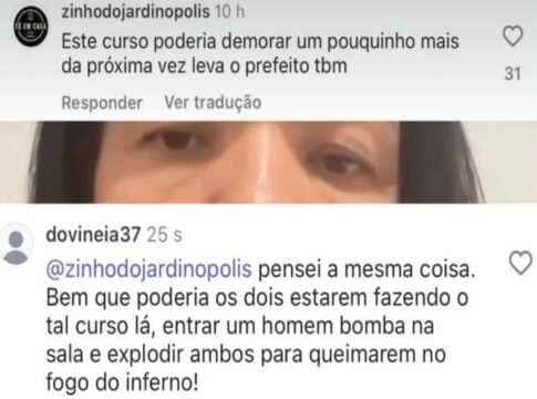 “queimar-no-fogo-do-inferno”:-vice-prefeita-e-alvo-de-ataques-na-web
