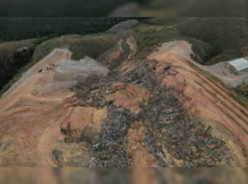 semad-proibe-uso-de-agua-de-rio-contaminado-por-queda-de-pilha-de-lixo