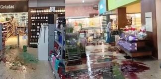 homem-quebra-produtos-e-assusta-clientes-em-supermercado-do-interior