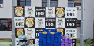 policia-federal-apreende-100-kg-de-drogas-e-municoes-no-guara