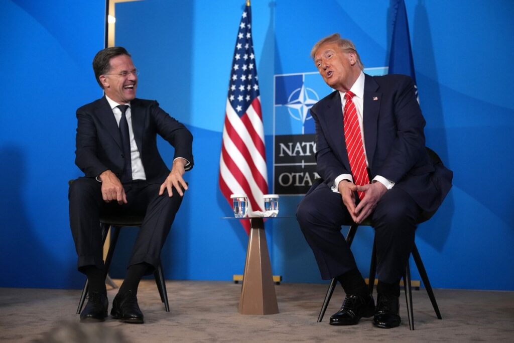 secretario-geral-da-otan-chama-trump-de-“papai”-em-cupula-da-alianca