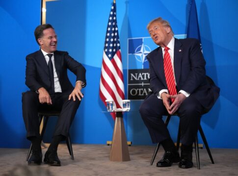 secretario-geral-da-otan-chama-trump-de-“papai”-em-cupula-da-alianca
