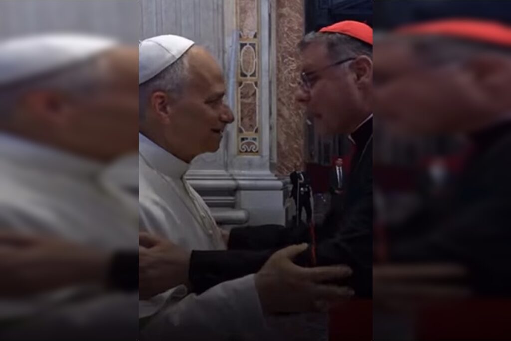 video:-arcebispo-de-brasilia-se-encontra-com-papa-leao-xiv-no-vaticano