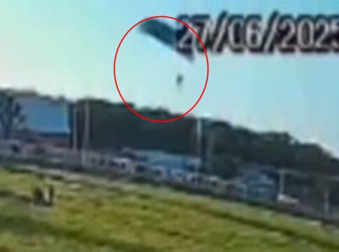 video-mostra-queda-de-parapente-que-matou-capitao-da-aeronautica