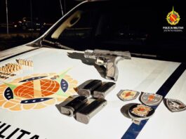 pmdf-prende-cac-suspeito-de-agredir-e-ameacar-companheira-com-arma
