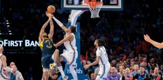 nba:-pacers-e-thunder-se-encaram-em-1°-jogo-da-final-nesta-quinta